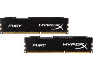 HyperX FURY 16GB (2 x 8GB) DDR3 1333 (PC3 10600) Desktop Memory Model HX313C9FBK2/16