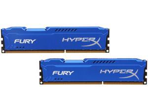 HyperX FURY 16GB (2 x 8GB) DDR3 1333 (PC3 10600) Desktop Memory Model HX313C9FK2/16