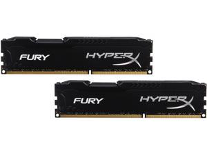 HyperX FURY 16GB (2 x 8GB) DDR3 1866 Desktop Memory Model HX318C10FBK2/16