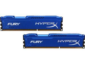 HyperX FURY 16GB (2 x 8GB) DDR3 1866 (PC3 14900) Desktop Memory Model HX318C10FK2/16