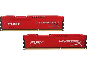 HyperX FURY 8GB (2 x 4GB) DDR3 1866 Desktop Memory Model HX318C10FRK2/8