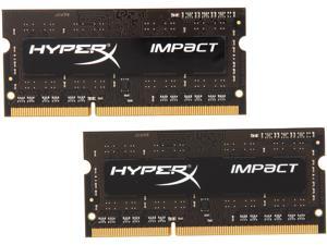 HyperX Impact 8GB (2 x 4GB) 204-Pin DDR3 SO-DIMM DDR3L 1600 (PC3L 12800) Laptop Memory Model HX316LS9IBK2/8 HyperX Impact 8GB (2 x 4GB) 204-Pin DDR3 SO-DIMM DDR3L 1600 (PC3L 12800) Laptop Memory Model HX316LS9IBK2/8