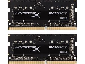 HyperX Impact 8GB (2 x 4GB) 260-Pin DDR4 SO-DIMM DDR4 2400 (PC4 19200) Laptop Memory Model HX424S14IBK2/8