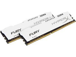 HyperX Fury 32GB (2 x 16GB) DDR4 2666MHz DRAM (Desktop Memory) CL16 1.2V White DIMM (288-pin) HX426C16FWK2/32 (Intel XMP, AMD Ryzen)