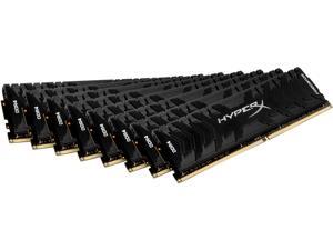 HyperX Predator 128GB (8 x 16GB) DDR4 3000MHz DRAM (Desktop Memory) CL15 1.35V Black DIMM (288-pin) HX430C15PB3K8/128 (Intel XMP) HyperX Predator 128GB (8 x 16GB) DDR4 3000MHz DRAM (Desktop Memory) CL15 1.35V Black DIMM (288-pin) HX430C15PB3K8/128 (Intel XMP)