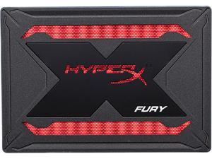 HyperX Fury RGB 2.5" 480GB SATA III 3D TLC Internal Solid State Drive (SSD) SHFR200/480G HyperX Fury RGB 2.5" 480GB SATA III 3D TLC Internal Solid State Drive (SSD) SHFR200/480G