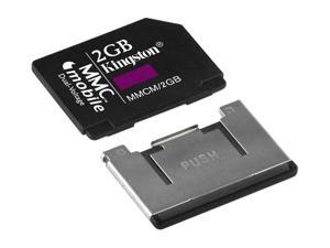 Kingston 2GB MultiMedia Mobile (MMC mobile) Flash Card Model MMCM/2GB Kingston 2GB MultiMedia Mobile (MMC mobile) Flash Card Model MMCM/2GB