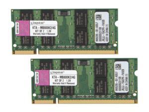 Kingston 4GB (2 x 2GB) DDR2 800 (PC2 6400) Dual Channel Kit Memory for Apple iMac Model KTA-MB800K2/4G Kingston 4GB (2 x 2GB) DDR2 800 (PC2 6400) Dual Channel Kit Memory for Apple iMac Model KTA-MB800K2/4G