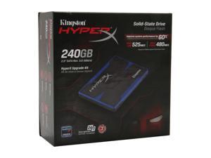 Kingston HyperX SH100S3B/240G 2.5" 240GB SATA III MLC Internal Solid State Drive (SSD) (HyperX Upgrade Kit) Kingston HyperX SH100S3B/240G 2.5" 240GB SATA III MLC Internal Solid State Drive (SSD) (HyperX Upgrade Kit)