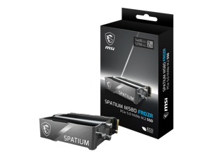 MSI SPATIUM M580 PCIe 5.0 NVMe M.2 2TB FROZR Solid State Drive (SSD) - SM580PN2TBF