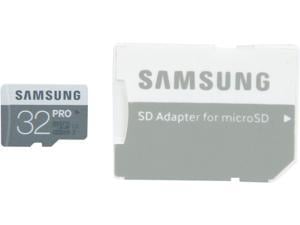 SAMSUNG 32GB microSDHC Flash Card With Adapter Model MB-MG32DA/AM
