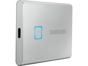 SAMSUNG T7 Touch 500GB USB 3.2 (Gen 2, 10Gbps) Backwards Compatible Portable Solid State Drive