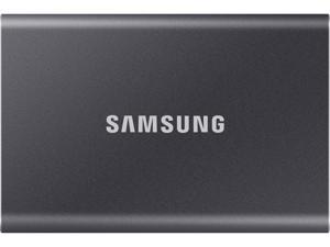 SAMSUNG T7 Portable SSD 500GB - Up to 1050 MB/s - USB 3.2 External Solid State Drive, Gray (MU-PC500T/AM)