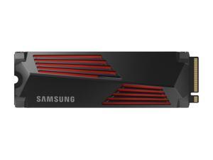 SAMSUNG 990 PRO w/ Heatsink Gaming Package M.2 2280 2TB PCI-Express Gen 4.0 x4, NVMe 2.0 V7 V-NAND 3bit MLC Internal Solid State Drive (SSD) MZ-V9P2T0GW