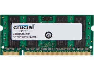 SODIMM 200 Pin PC2 5300 Memoria RAM de 2GB DDR2 667MHz Crucial CT25664AC667 