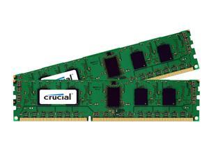 Crucial 4GB (2 x 2GB) 240-Pin DDR3 SDRAM ECC Unbuffered DDR3 1333 (PC3 10600) Desktop Memory Model CT2KIT25672BA1339