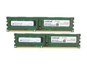 Crucial 4GB (2 x 2GB) 240-Pin DDR3 SDRAM DDR3L 1600 (PC3L 12800) Desktop Memory Model CT2KIT25664BD160B Crucial 4GB (2 x 2GB) 240-Pin DDR3 SDRAM DDR3L 1600 (PC3L 12800) Desktop Memory Model CT2KIT25664BD160B