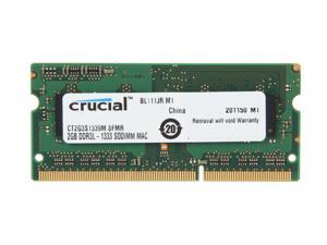Crucial 2GB DDR3 1333 (PC3 10600) Memory for Apple Model CT2G3S1339M