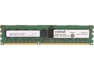 Crucial 4GB 240-Pin DDR3 SDRAM ECC Unbuffered DDR3 1333 (PC3 10600) Server  Memory Model CT51272BA1339