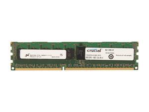 Crucial 8GB 240-Pin DDR3 SDRAM ECC Registered DDR3 1600 (PC3 12800) Server Memory Model CT8G3ERSLS4160B