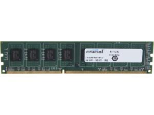 DDR3 di memoria RAM Crucial CT51264BA160BJ 4GB 1600MHz 1Rx8 PC3-12800U 240-Pin DIMM 