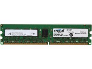 Crucial 2GB 240-Pin DDR2 SDRAM ECC Unbuffered DDR2 800 (PC2 6400) Server Memory Model CT25672AA80EA