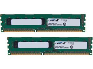 Crucial 16GB (2 x 8GB) DDR3 1866 (PC3 14900) ECC Unbuffered Memory For Mac Pro Systems Model CT2K8G3W186DM