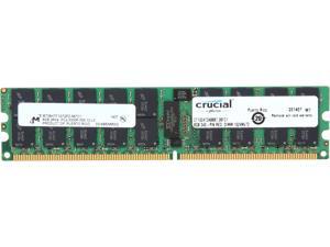 Crucial 8GB 240-Pin DDR2 SDRAM ECC Registered DDR2 667 (PC2 5300) Server Memory Model CT102472AB667