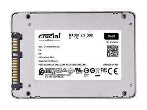 Crucial MX500 500GB 3D NAND SATA 2.5 Inch Internal SSD, up to 560 MB/s - CT500MX500SSD1 Crucial MX500 500GB 3D NAND SATA 2.5 Inch Internal SSD, up to 560 MB/s - CT500MX500SSD1