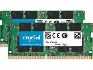 Crucial 32GB 2 x 16GB 260Pin DDR4 SODIMM DDR4 3200 PC4 25600 Laptop Memory Model CT2K16G4SFRA32A