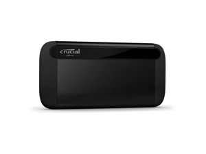 Crucial X8 4TB Portable SSD - Up to 1050MB/s - USB 3.2 - External Solid State Drive, USB-C, USB-A - CT4000X8SSD9
