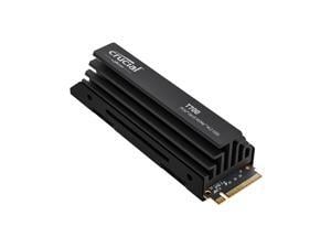 Crucial T700 GEN5 NVME M.2  SSD w/ Heatsink 2280 1TB PCI-Express 5.0 x4 TLC NAND² Internal Solid State Drive (SSD) CT1000T700SSD5