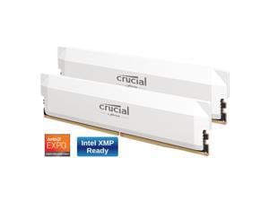 Crucial Pro Overclocking 32GB (2 x 16GB) DDR5 6000 (PC5 48000) Desktop Memory Model CP2K16G60C36U5W