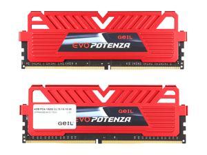 NeweggBusiness - GeIL EVO POTENZA 8GB (2 x 4GB) DDR4 2400 (PC4