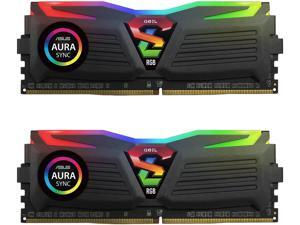 GeIL SUPER LUCE RGB SYNC AMD Edition 16GB (2 x 8GB) 288-Pin DDR4 SDRAM DDR4 3200 (PC4 25600) Intel XMP 2.0 Desktop Memory Model GALS416GB3200C16ADC GeIL SUPER LUCE RGB SYNC AMD Edition 16GB (2 x 8GB) 288-Pin DDR4 SDRAM DDR4 3200 (PC4 25600) Intel XMP 2.0 Desktop Memory Model GALS416GB3200C16ADC