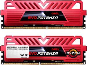 GeIL 16GB (2 x 8GB) 288-Pin DDR4 SDRAM DDR4 3600 (PC4 28800) Desktop Memory Model GAPR416GB3600C18ADC GeIL 16GB (2 x 8GB) 288-Pin DDR4 SDRAM DDR4 3600 (PC4 28800) Desktop Memory Model GAPR416GB3600C18ADC