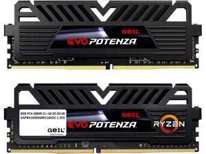 GeIL 16GB (2 x 8GB) 288-Pin DDR4 SDRAM DDR4 3600 (PC4 28800) Desktop Memory Model GAPB416GB3600C18ADC GeIL 16GB (2 x 8GB) 288-Pin DDR4 SDRAM DDR4 3600 (PC4 28800) Desktop Memory Model GAPB416GB3600C18ADC