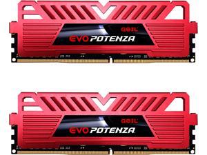 GeIL EVO POTENZA 16GB (2 x 8GB) 288-Pin DDR4 SDRAM DDR4 3200 (PC4 25600) Intel XMP 2.0 Desktop Memory Model GPR416GB3200C16ADC GeIL EVO POTENZA 16GB (2 x 8GB) 288-Pin DDR4 SDRAM DDR4 3200 (PC4 25600) Intel XMP 2.0 Desktop Memory Model GPR416GB3200C16ADC