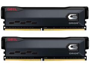 GeIL ORION 32GB (2 x 16GB) 288-Pin PC RAM DDR4 3600 (PC4 28800) Intel XMP 2.0 Desktop Memory Model GAOG432GB3600C18BDC
