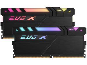 GeIL EVO X II 16GB (2 x 8GB) 288-Pin DDR4 SDRAM DDR4 3200 (PC4 25600) Intel XMP 2.0 Desktop Memory Model GEXSB416GB3200C16BDC GeIL EVO X II 16GB (2 x 8GB) 288-Pin DDR4 SDRAM DDR4 3200 (PC4 25600) Intel XMP 2.0 Desktop Memory Model GEXSB416GB3200C16BDC