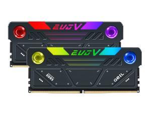GeIL EVO V RGB 32GB (2 x 16GB) 288-Pin PC RAM DDR5 6400 (PC5 51200) Desktop Memory Model GESG532GB6400C38ADC