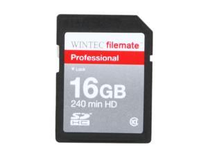 WINTEC FileMate 16GB Professional Class 10 Secure Digital SDHC Card - Retail WINTEC FileMate 16GB Professional Class 10 Secure Digital SDHC Card - Retail