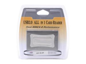 AMC AECR-05 USB 2.0 Real MMC 4.0 Performance Reader Support 43 Flash Cards AMC AECR-05 USB 2.0 Real MMC 4.0 Performance Reader Support 43 Flash Cards