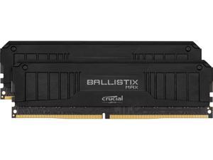 Crucial Ballistix MAX 4000 MHz DDR4 PC RAM Desktop Gaming Memory Kit 16GB (8GBx2) CL18 BLM2K8G40C18U4B (BLACK)