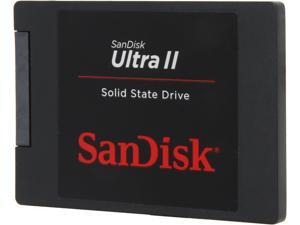 SanDisk Ultra II 2.5" 960GB SATA III Internal Solid State Drive (SSD) SDSSDHII-960G-G25 SanDisk Ultra II 2.5" 960GB SATA III Internal Solid State Drive (SSD) SDSSDHII-960G-G25