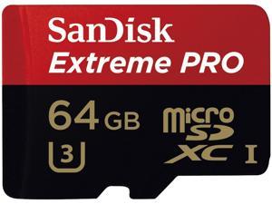 64GB Extreme PRO microSDXC UHS-I/U3 Class 10 Memory Card with Adapter, Up to 95MB/s - Newegg.com