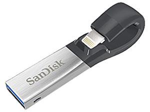 SanDisk 16GB iXpand Flash Drive for iPhone and iPad (SDIX30C-016G-GN6NN)