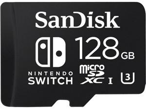 SanDisk 128GB microSDXC UHSIU3 Memory Card for Nintendo Switch Speed Up to 100MBs SDSQXBO128GANCZA