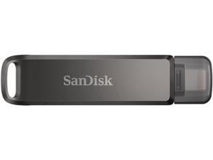 SanDisk 64GB iXpand Flash Drive Luxe for Your iPhone and USB Type-C Devices (SDIX70N-064G-GN6NN)