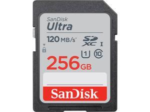 SanDisk 256GB Ultra SDXC UHS-I / Class 10 Memory Card, Speed Up to 120MB/s (SDSDUN4-256G-GN6IN)